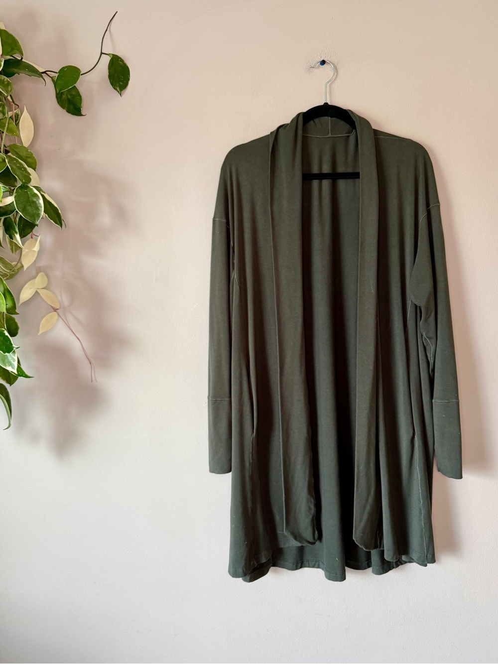 Angelrox open cardigan top long sleeve bamboo